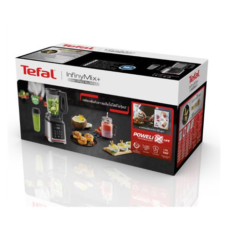 TEFAL | Blender | Infiny Mix+ BL91HD31 | Tabletop | 1600 W | Jar material Tritan | Jar capacity 2.6 L | Ice crushing | Stainless - 4
